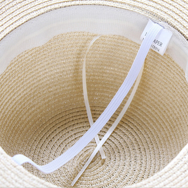 Wide Brim Floppy Straw Sun Hat