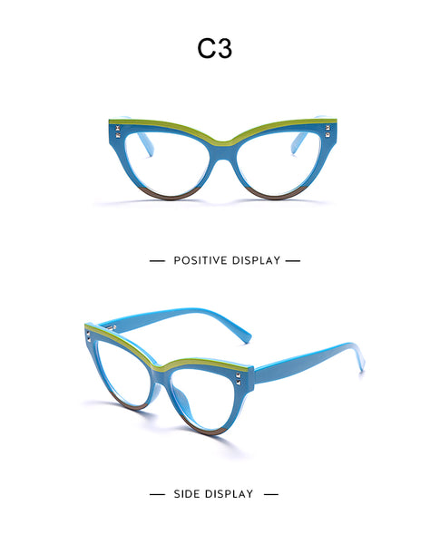 Blue Light Blocking Cat Eye Computer Eyeglasses