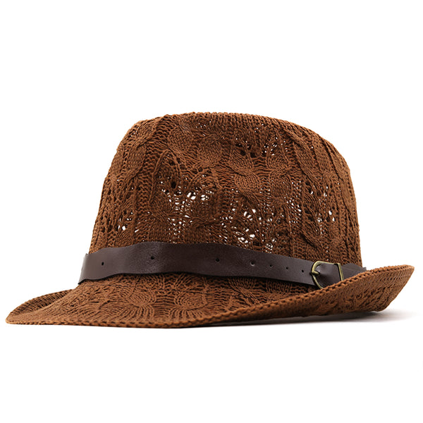 Vintage Hollowed Panama Hat