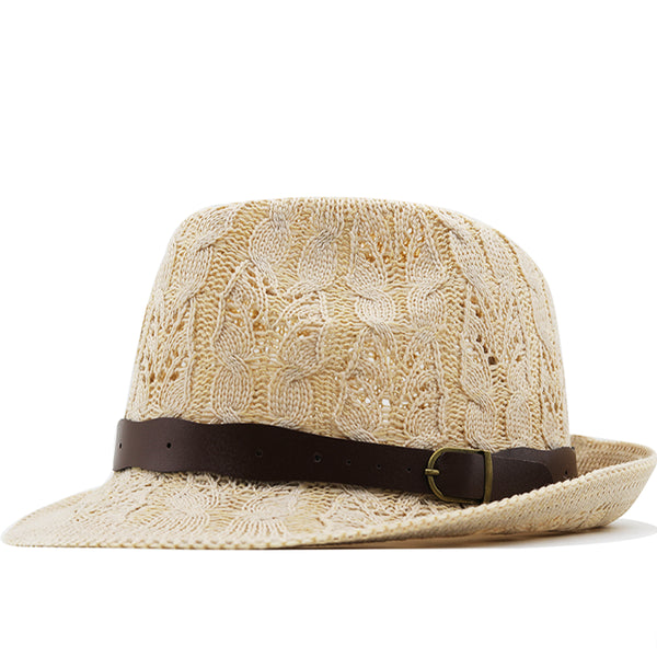 Vintage Hollowed Panama Hat