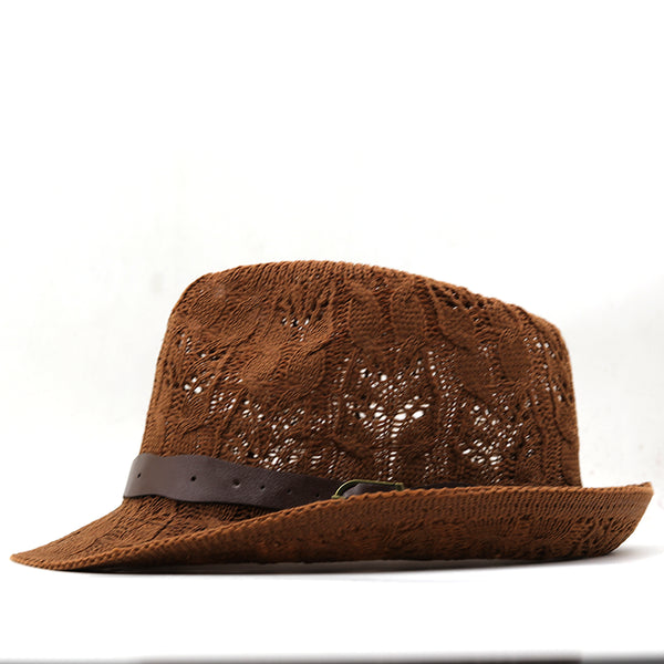 Vintage Hollowed Panama Hat