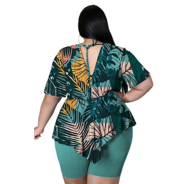 Boho Printed Two Piece Set