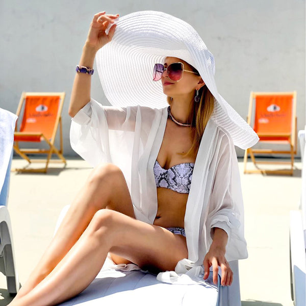 Foldable Large Brim Sun Hat