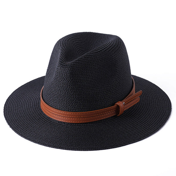 New Wide Brim Soft Natural Panama Straw Hat