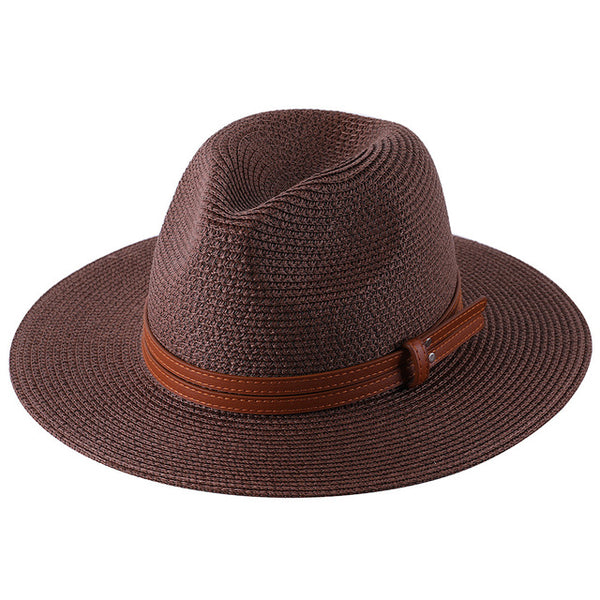 New Wide Brim Soft Natural Panama Straw Hat