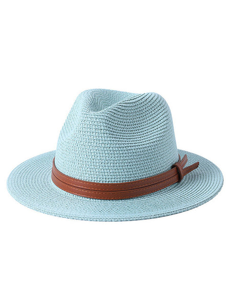 New Wide Brim Soft Natural Panama Straw Hat