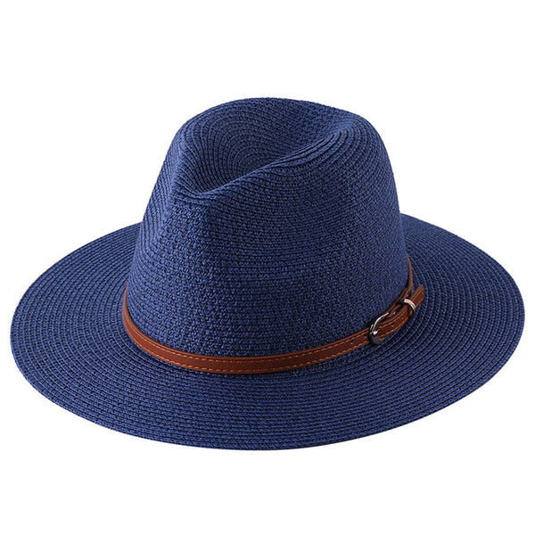 New Wide Brim Soft Natural Panama Straw Hat