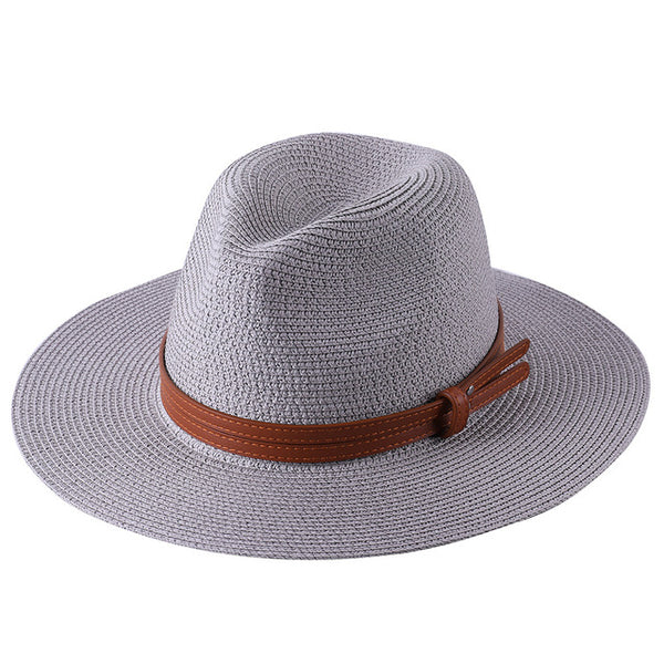 New Wide Brim Soft Natural Panama Straw Hat