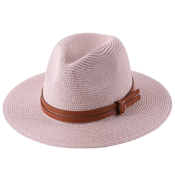 New Wide Brim Soft Natural Panama Straw Hat