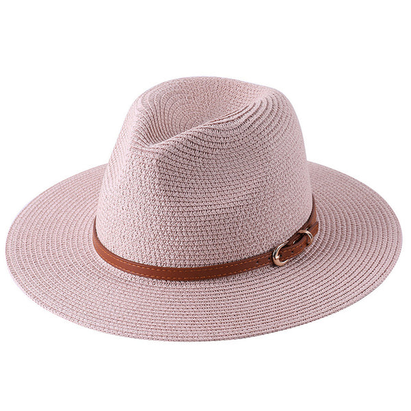 New Wide Brim Soft Natural Panama Straw Hat